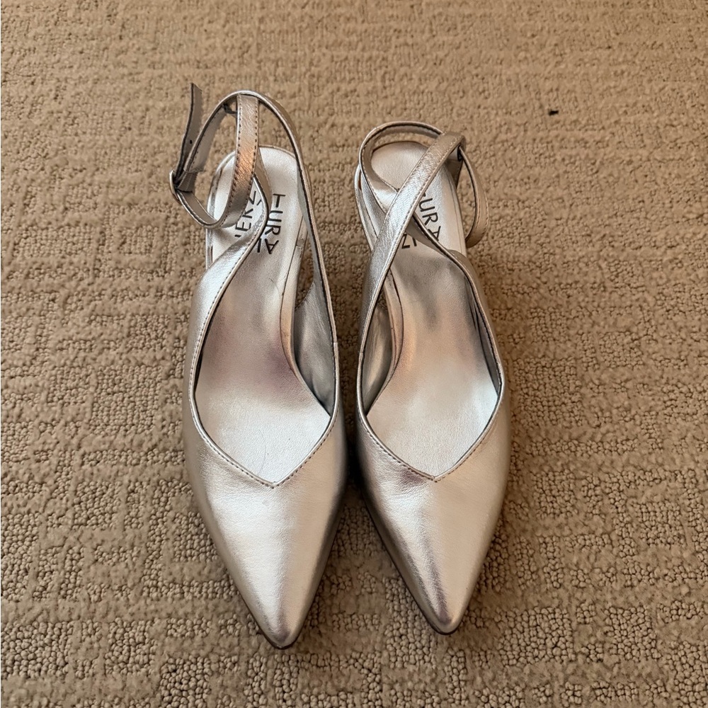 Naturalizer Silver Women's Heels